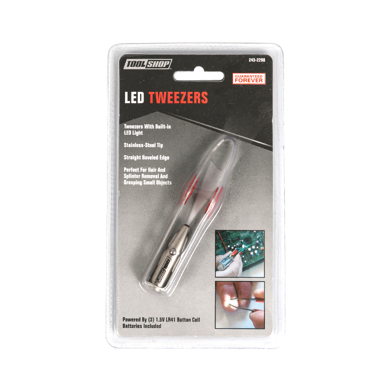 LED আলো OH-E04 সঙ্গে ভ্রু ছাঁটা জন্য Tweezers